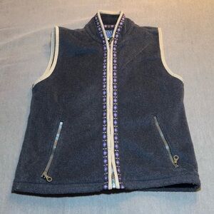 Vintage Alf Dark Gray Fleece Vest